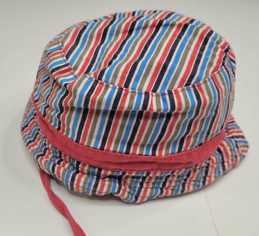 Stripped Kids Sun Hat
