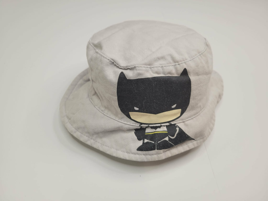 Grey Batman Kids Sun Hat