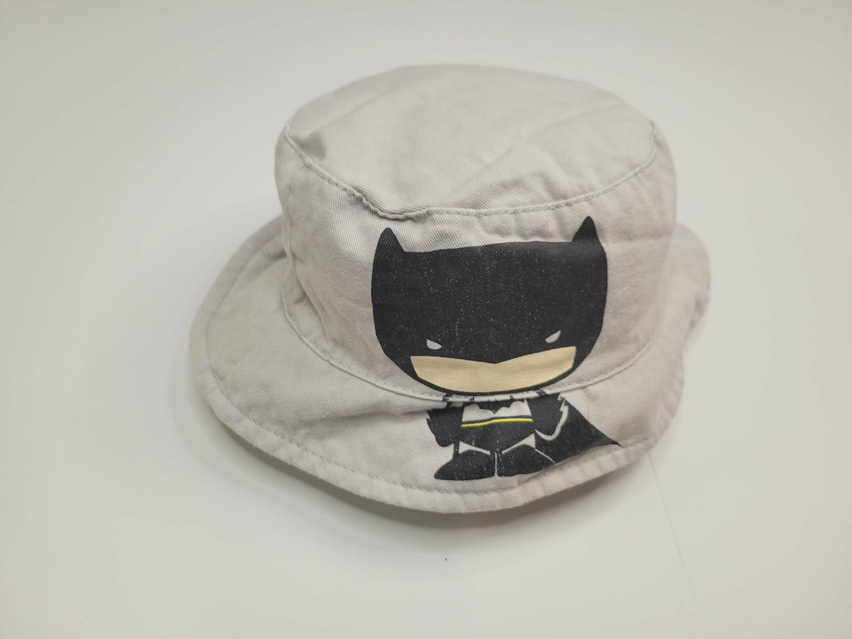 Grey Batman Kids Sun Hat