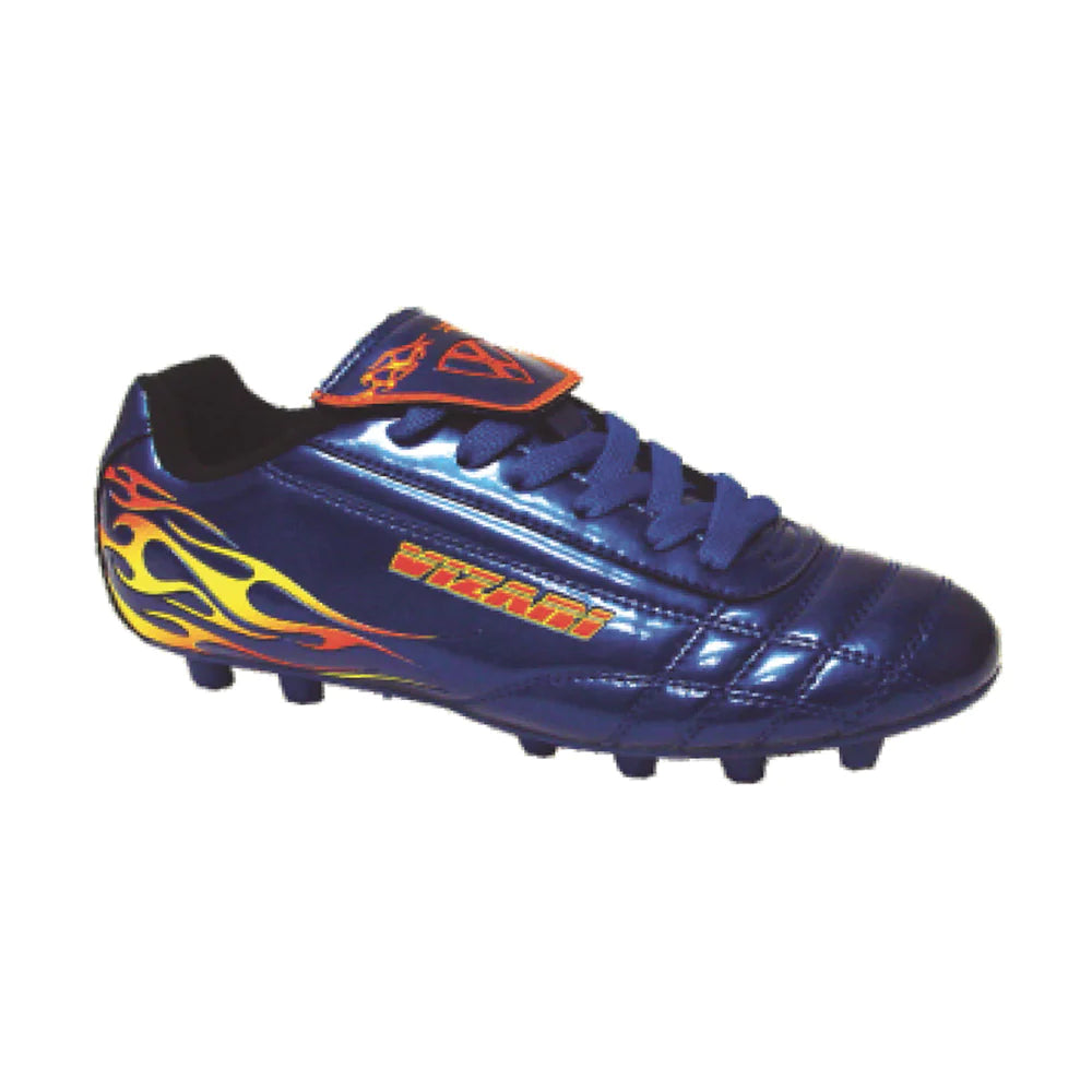 Vizari Youth Soccer Cleats – Blue Flame Design