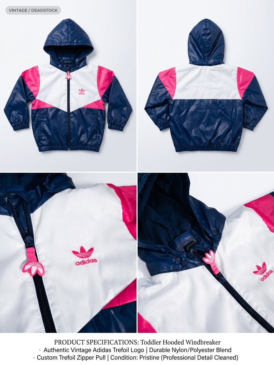 Vintage Toddler Adidas Windbreaker