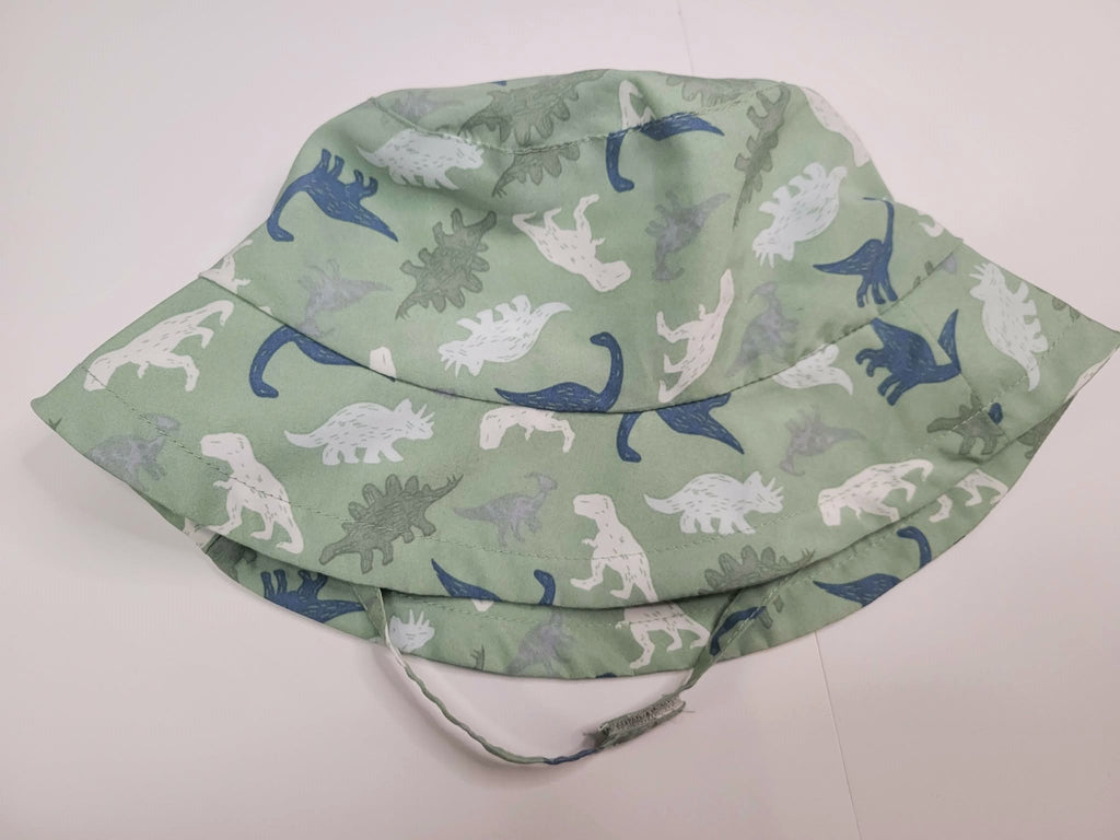 Green Dino Kids Sun Hat