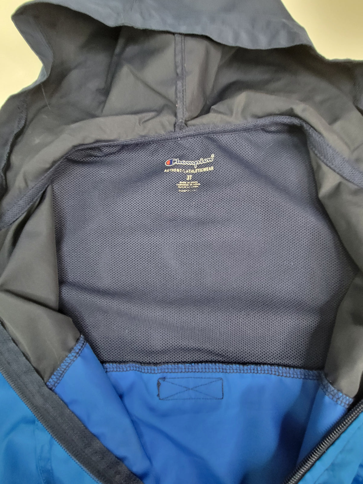 Champion Toddler Two-Tone Performance Windbreaker Jacket