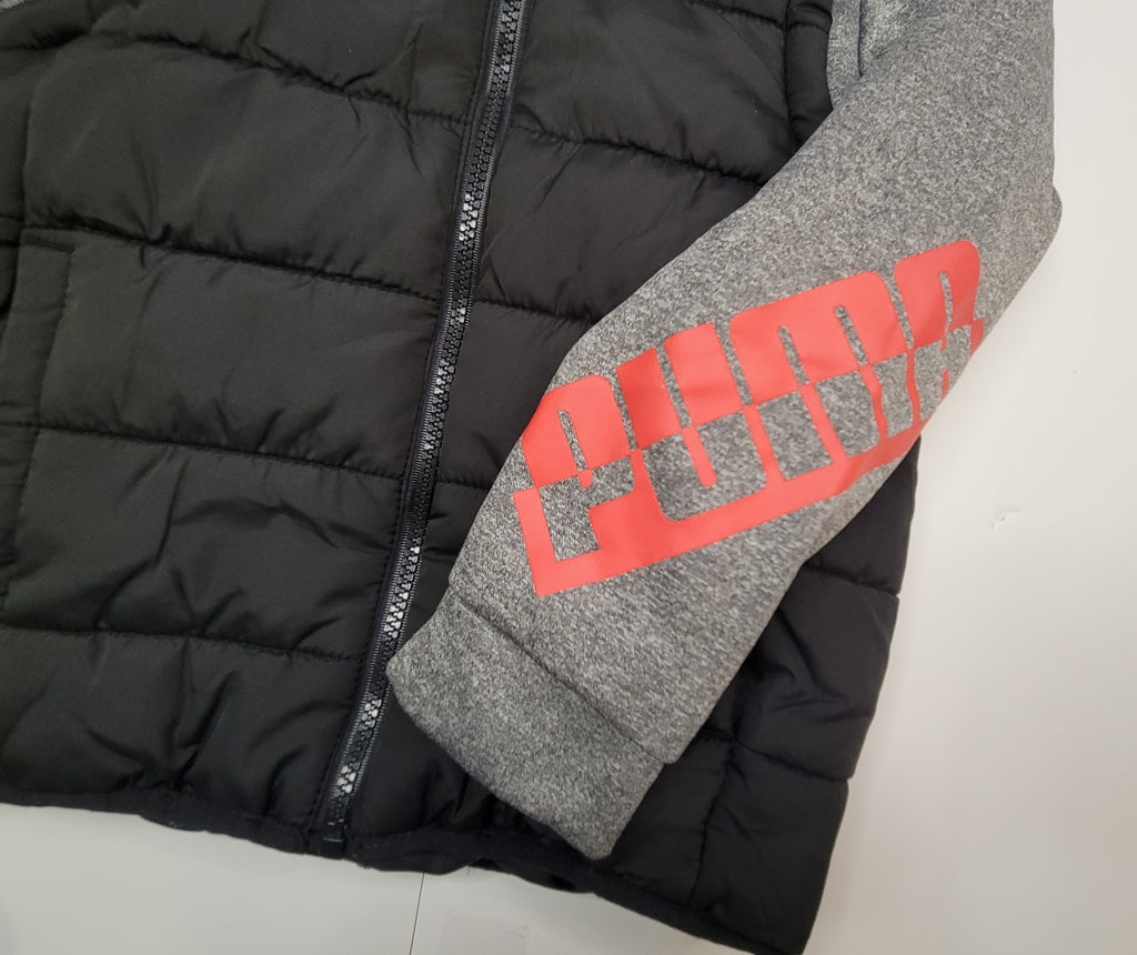 Boy's Puma Twofer Hooded Jacket and Vest Combo