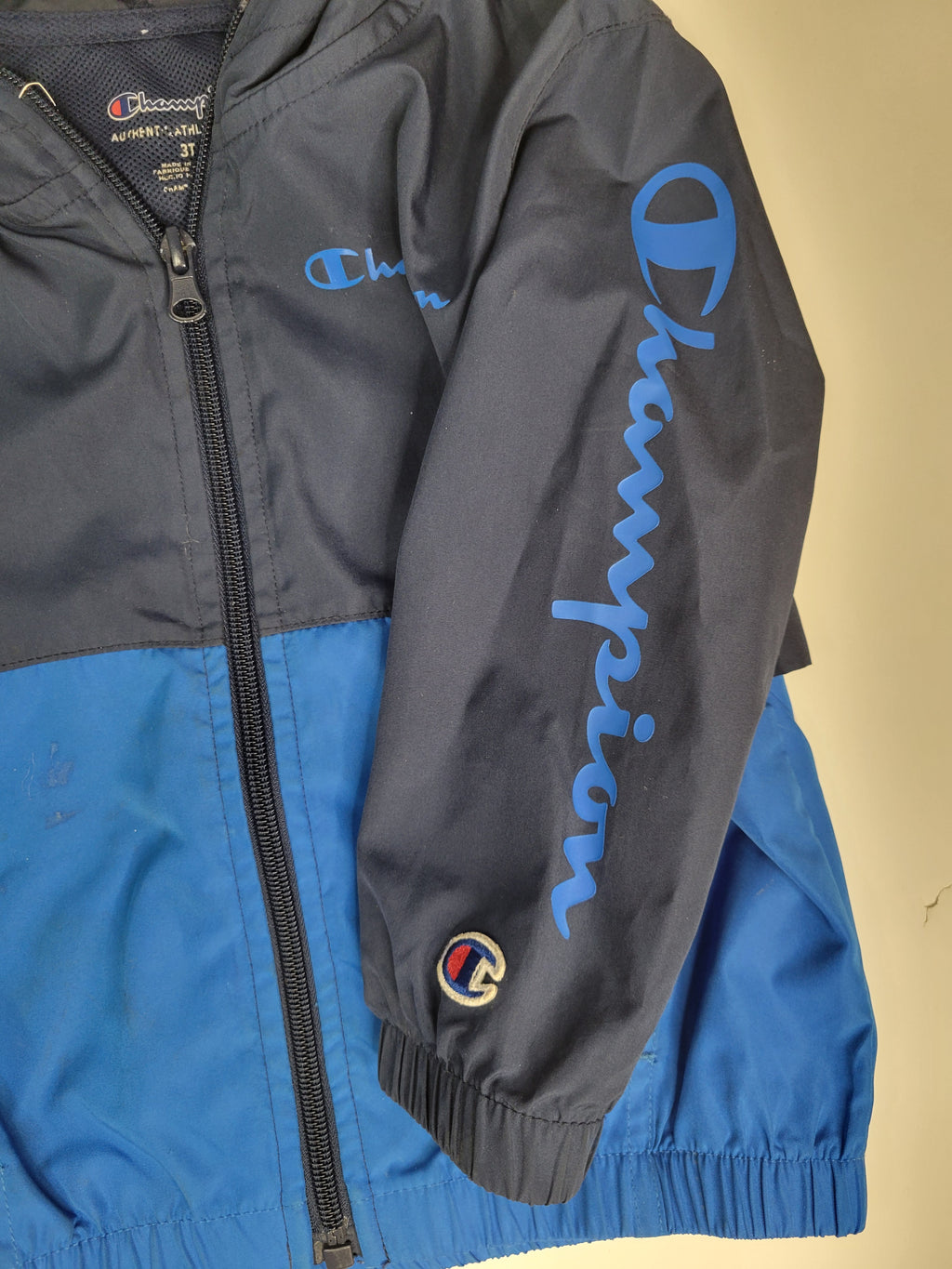 Champion Toddler Two-Tone Performance Windbreaker Jacket