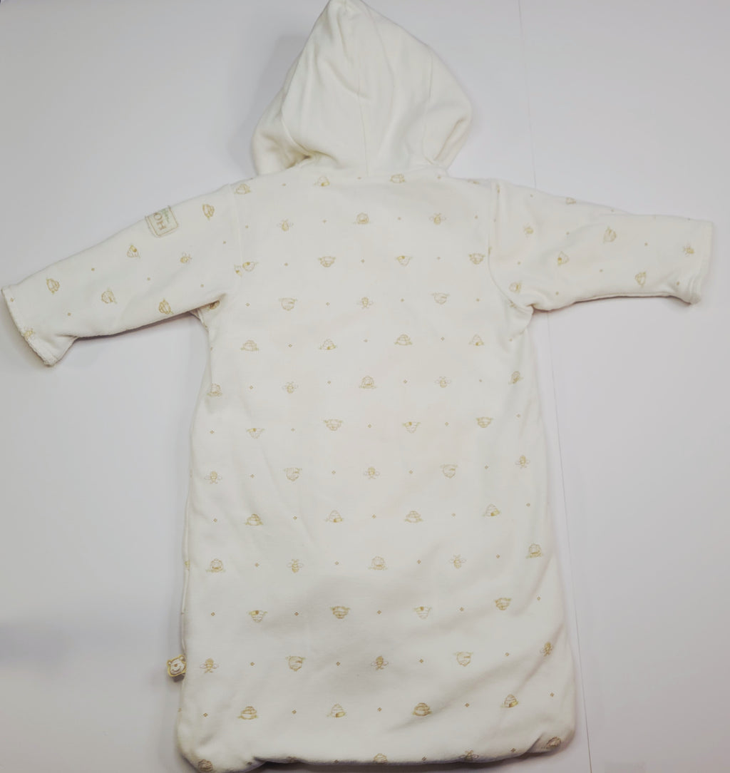 Vintage Disney Classic Winnie the Pooh Infant Wearable Blanket Hooded Sleep Sack (0–6M)