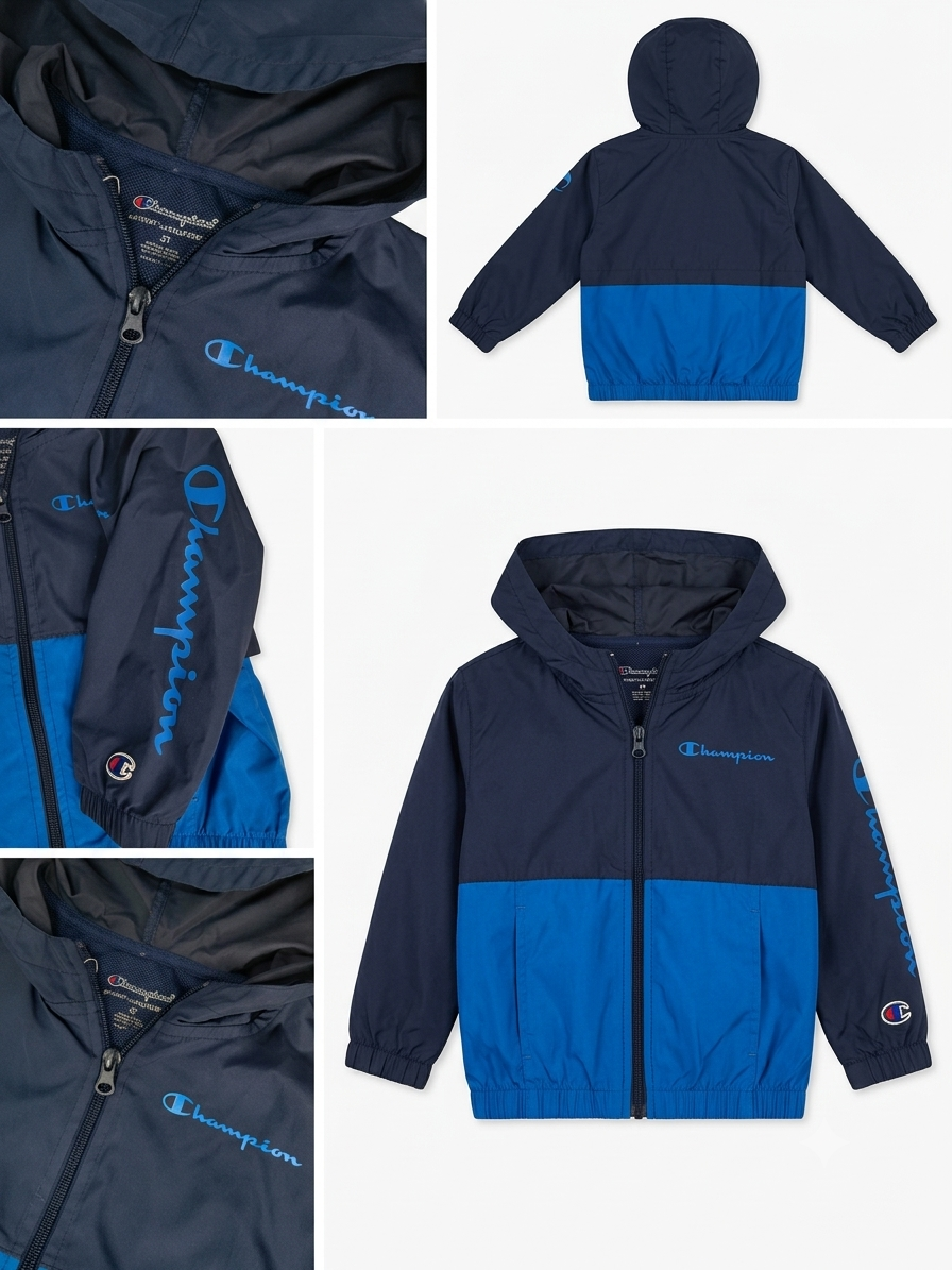 Champion Toddler Two-Tone Performance Windbreaker Jacket